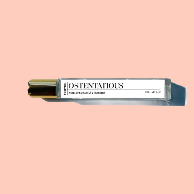 Ostentatious perfume oil
